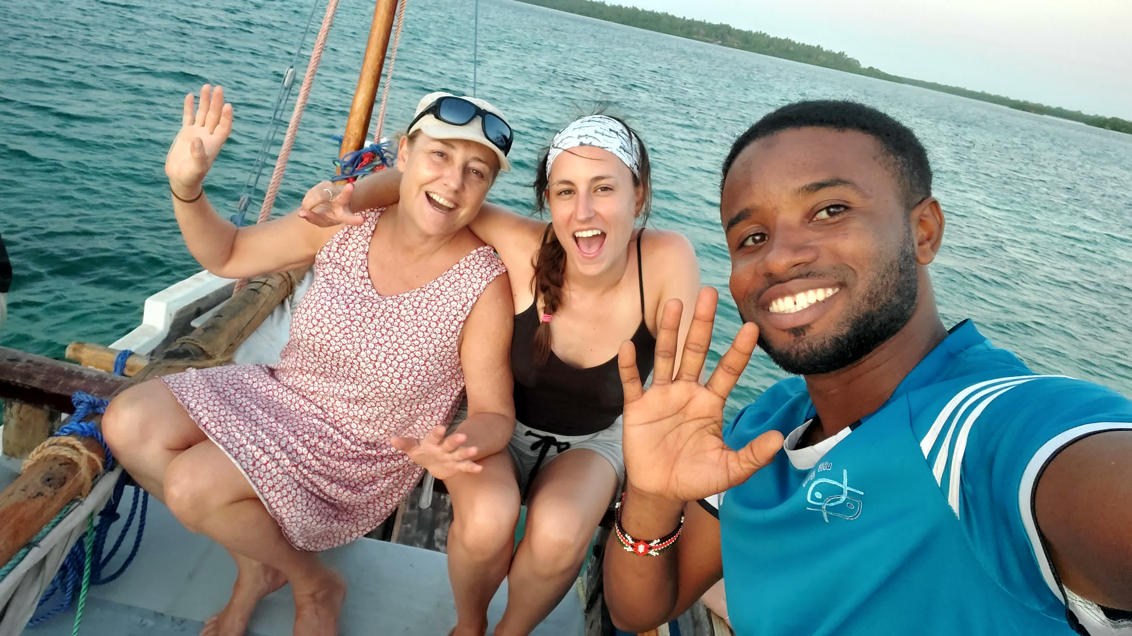 Sunset dhow cruise with Mufasa